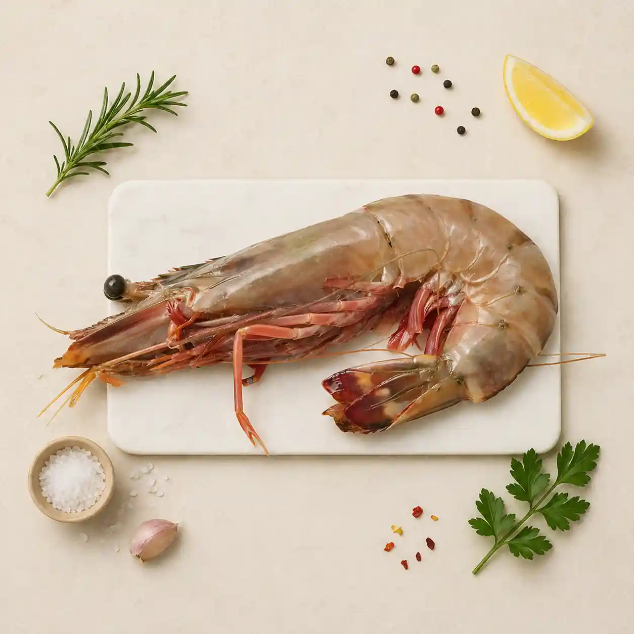 Jumbo prawns(15 to 20 counts/Kg) / ಸೀಗಡಿ