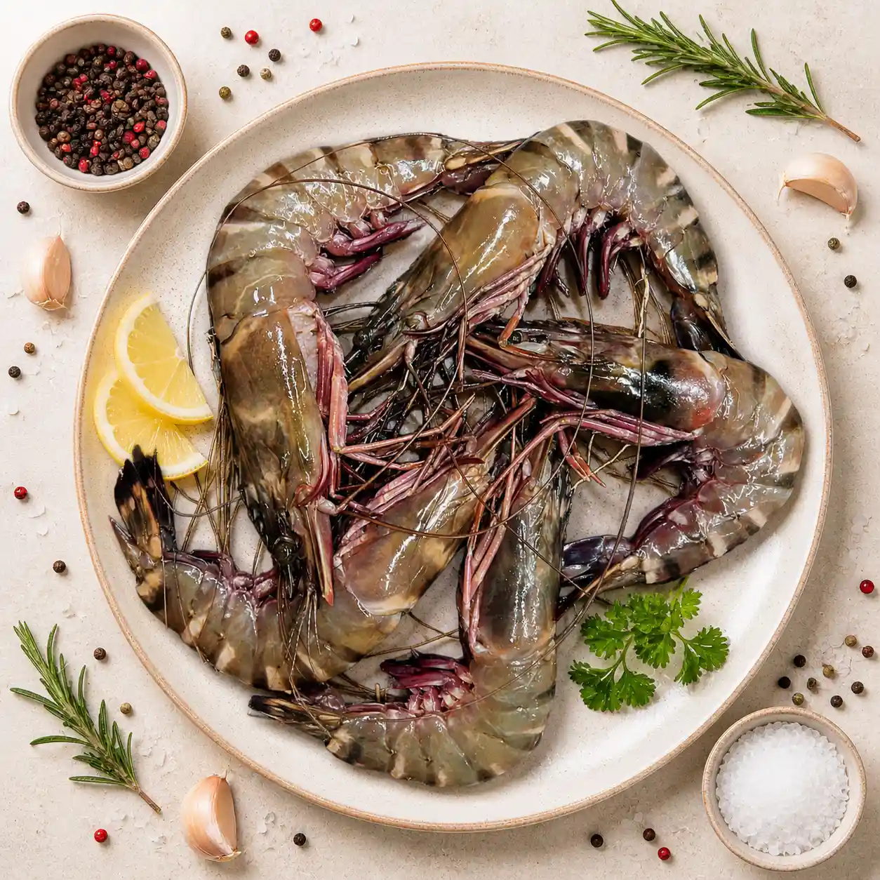 Black Tiger Prawns (20 to 25 Count) / ಸೀಗಡಿ