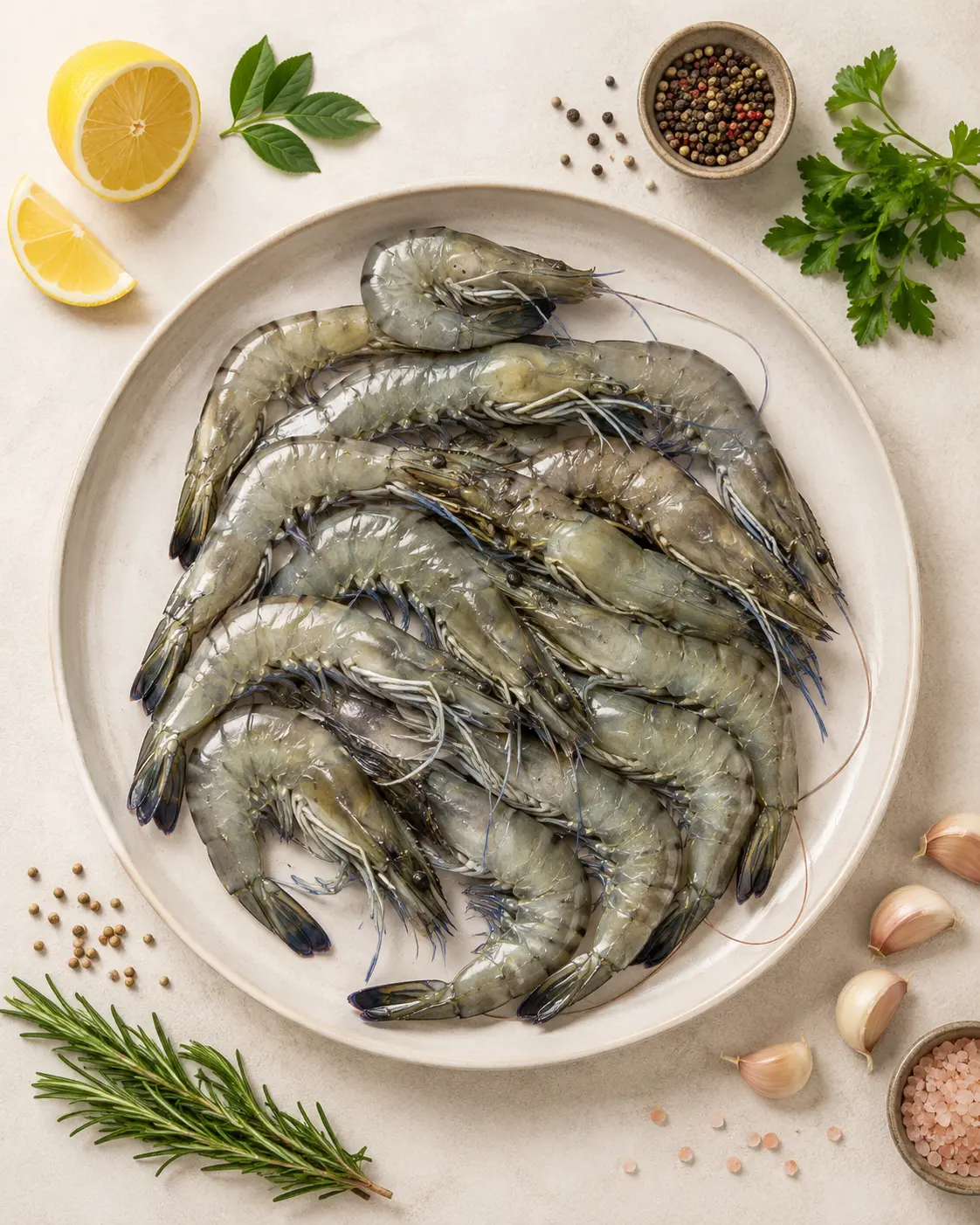 Tiger Prawns Medium Size (40count/Kg) / ಸೀಗಡಿ