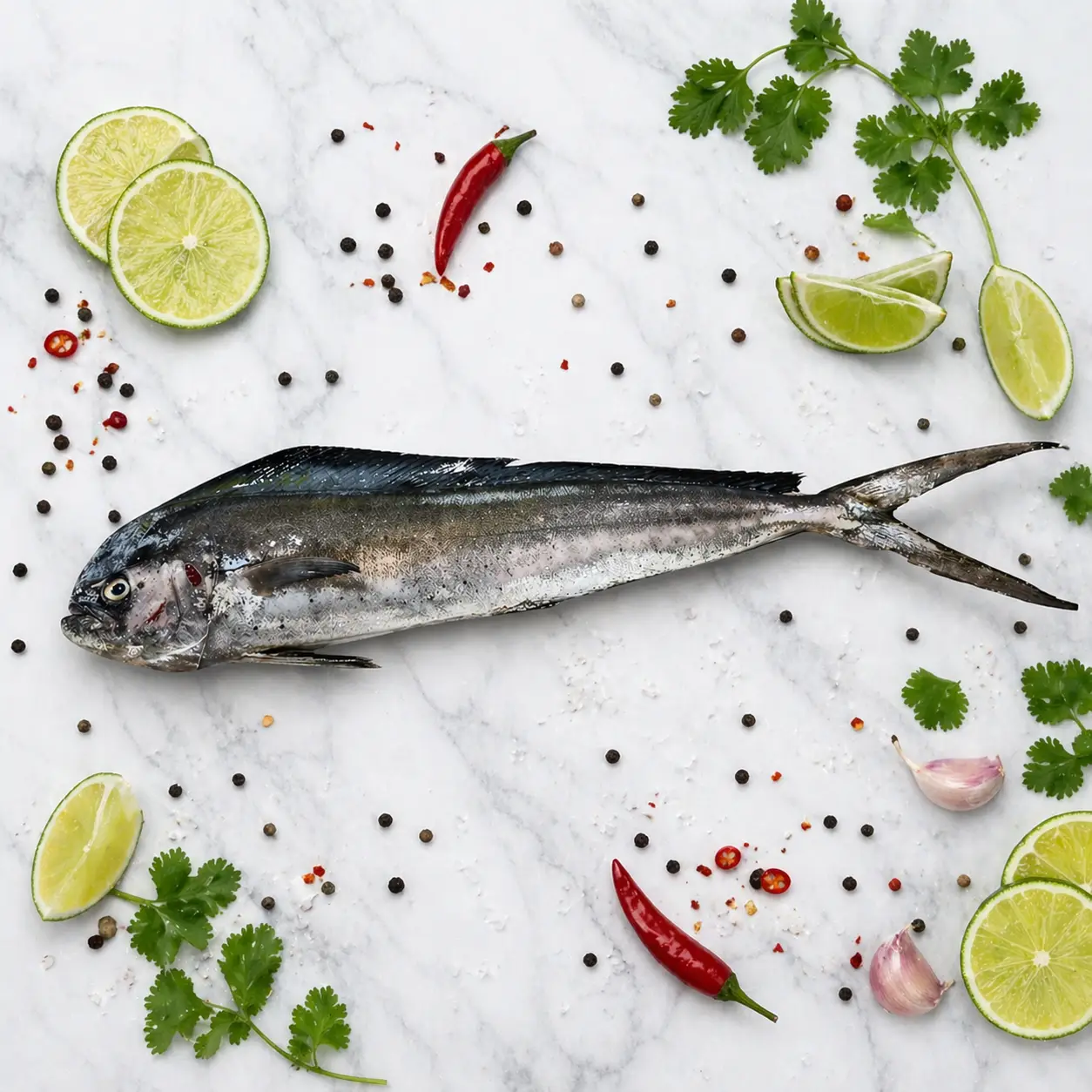 Whole Fish (3Kg+ Size, Uncleaned)
